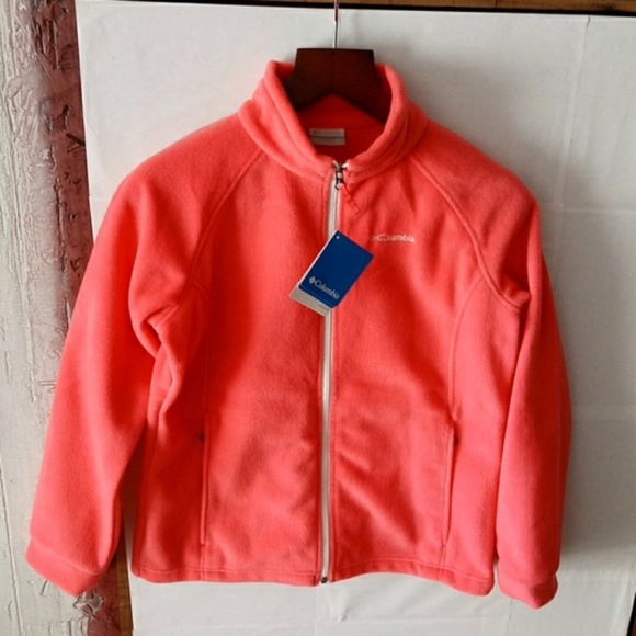 Columbia Other - COLUMBIA YOUTH PINK JACKET GIRLS XL